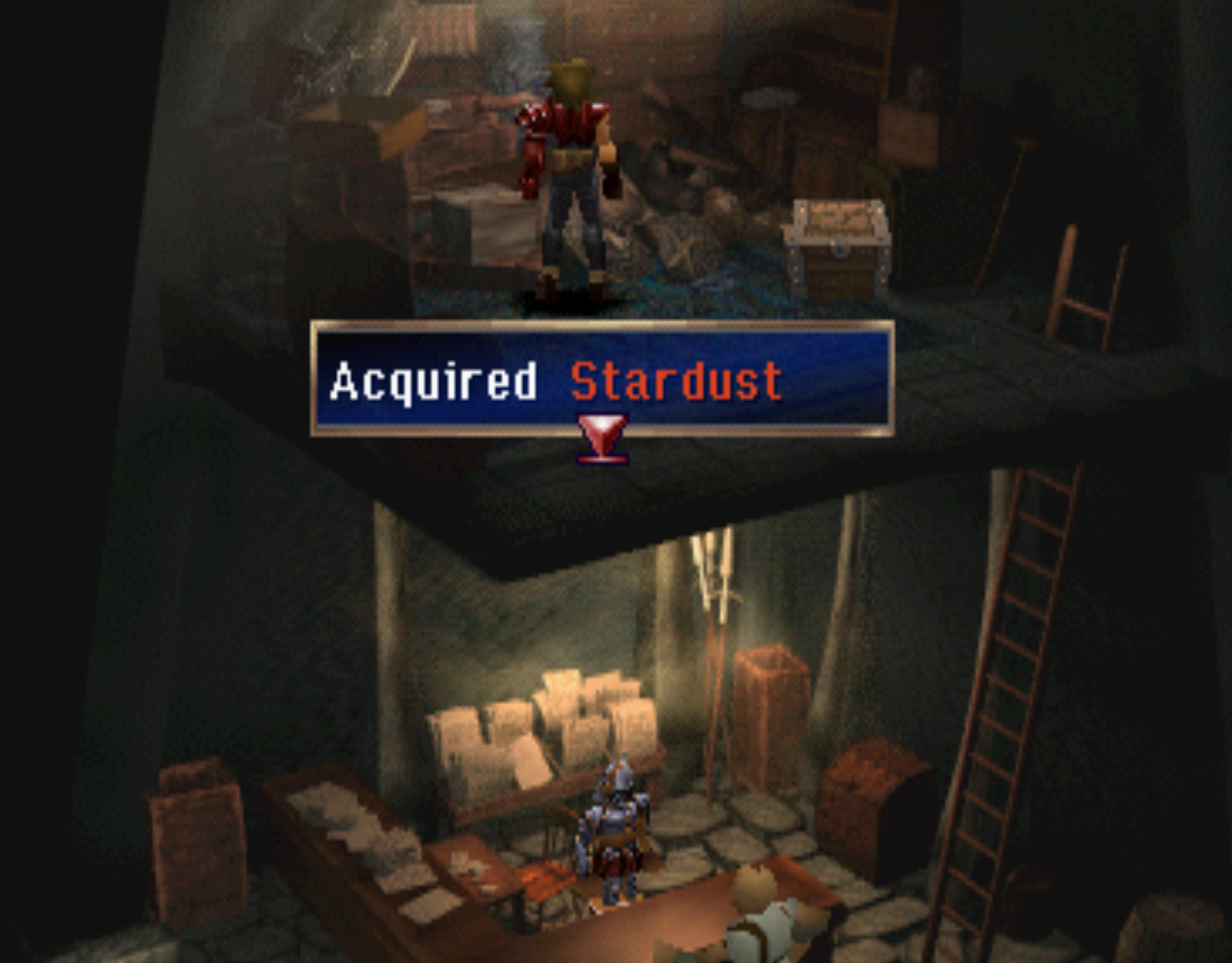 Kazas Stardust in Attic